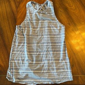 Lululemon Open Back Striped Tank Top, Size S/M, Great Condition.